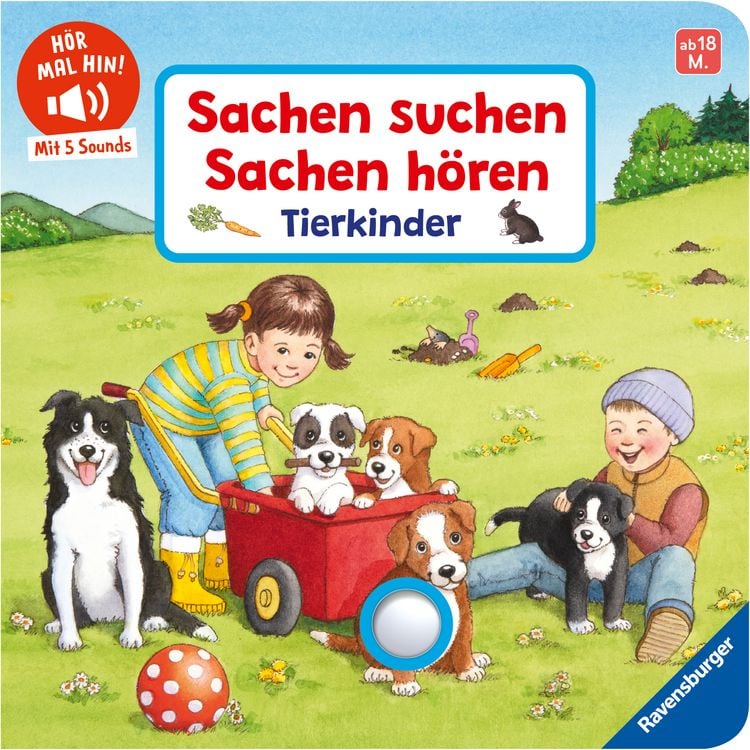 Produktbild: H&ouml;r mal hin - Sachen suchen, Sachen h&ouml;ren: Tierkinder