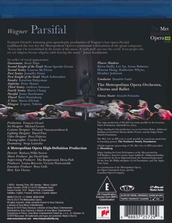 Produktbild: Richard Wagner - Parsifal