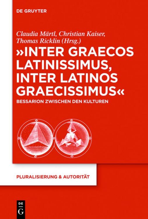 Produktbild: Inter graecos latinissimus, inter latinos graecissimus