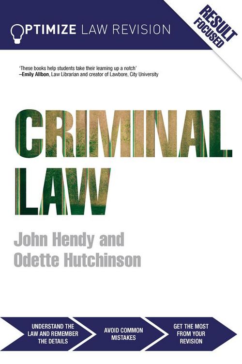 Produktbild: Optimize Criminal Law