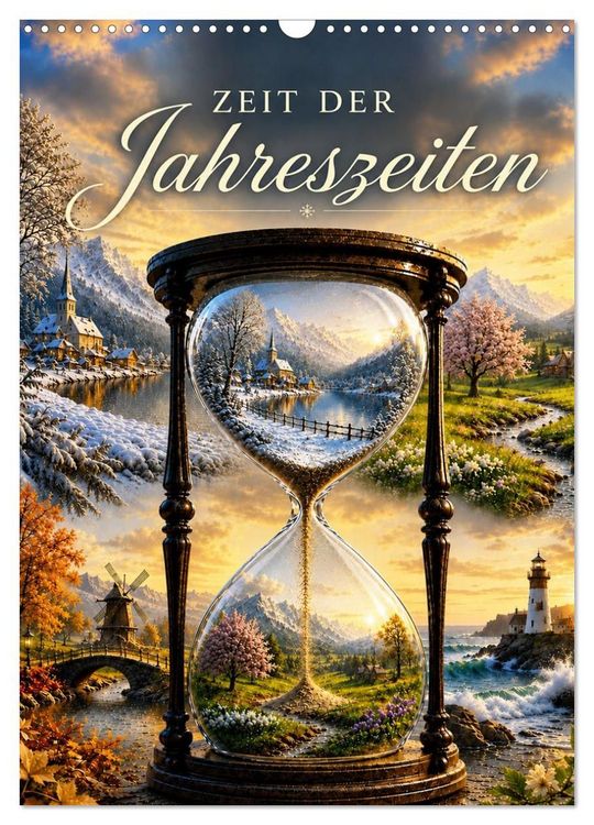 Produktbild: Zeit der Jahreszeiten (Wandkalender 2027 DIN A3 hoch), CALVENDO Monatskalender