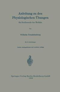 Produktbild: Anleitung zu den Physiologischen &Uuml;bungen f&uuml;r Studierende der Medizin