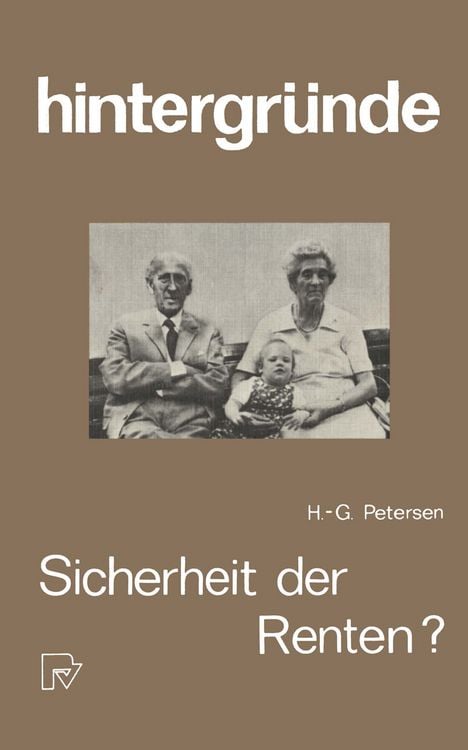 Produktbild: Sicherheit der Renten?