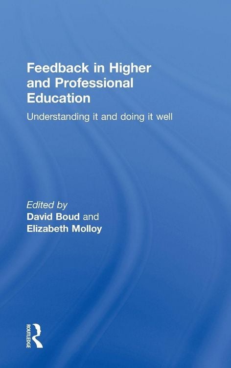 Produktbild: Feedback in Higher and Professional Education
