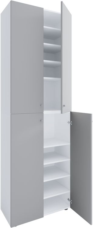Produktbild: XL Holz Gro&szlig;er Schuhschrank Schuhkommode Lona 10