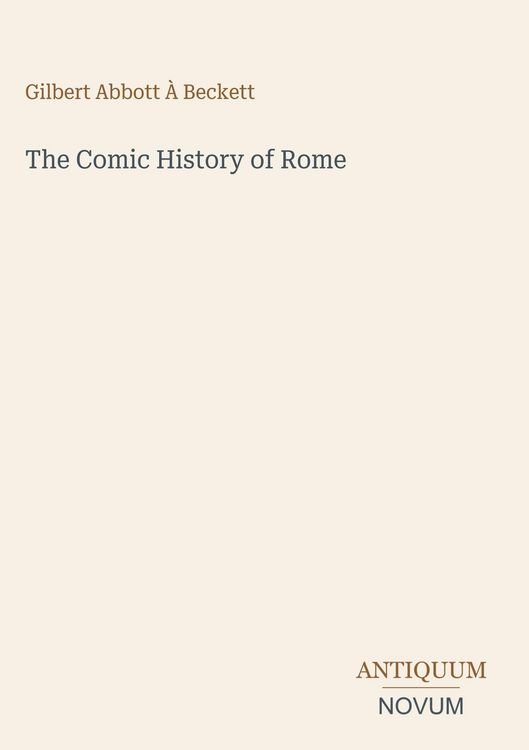 Produktbild: The Comic History of Rome