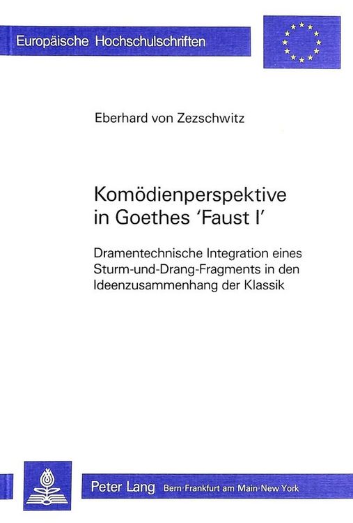 Produktbild: Kom&ouml;dienperspektive in Goethes Faust I