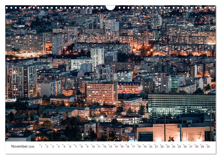 Produktbild: Georgien - Neuzeit-Chroniken (Wandkalender 2026 DIN A3 quer), CALVENDO Monatskalender