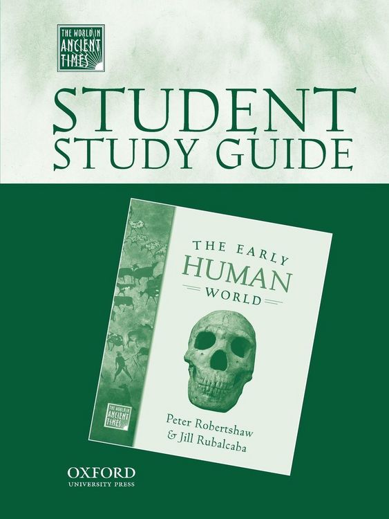 Produktbild: Student Study Guide to the Early Human World
