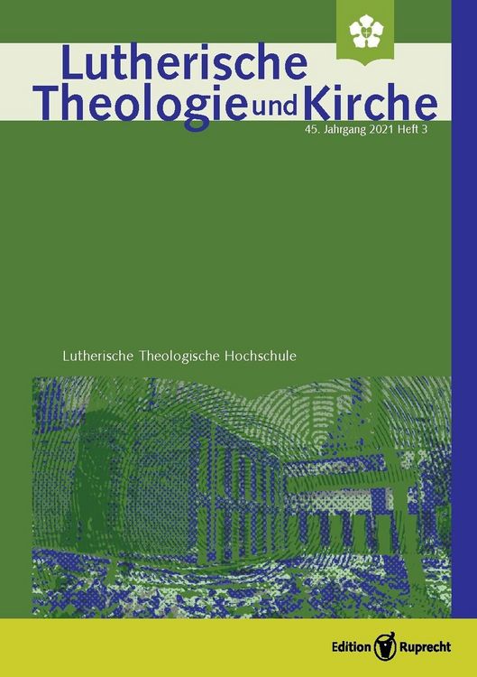 Produktbild: Lutherische Theologie und Kirche - Heft 03/2021