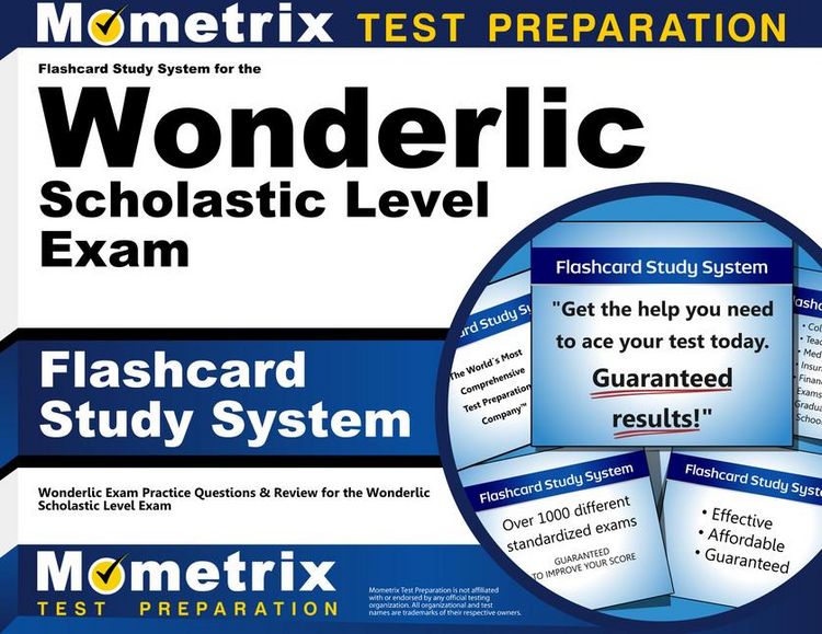 Produktbild: Flashcard Study System for the Wonderlic Scholastic Level Exam