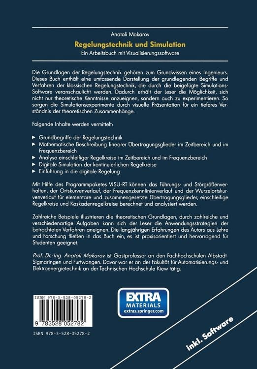 Produktbild: Regelungstechnik und Simulation