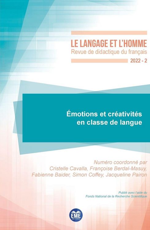Produktbild: &Eacute;motions et cr&eacute;ativit&eacute;s en classe de langue