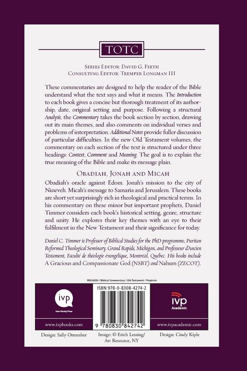 Produktbild: Obadiah, Jonah and Micah