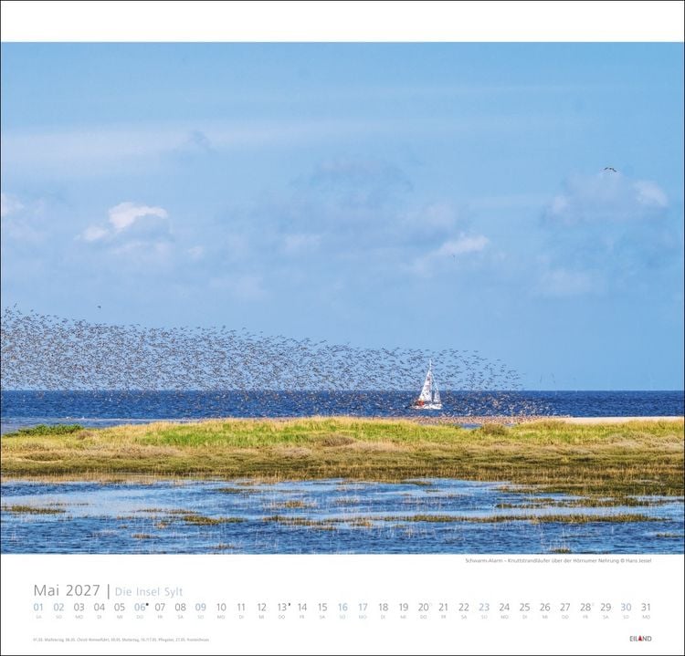 Produktbild: Die Insel Sylt Edition Kalender 2027 - Hans Jessel