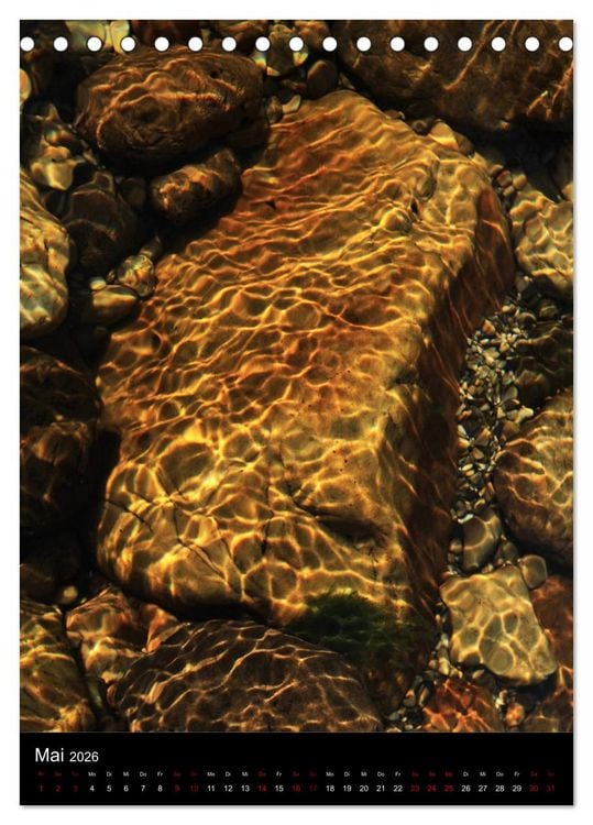 Produktbild: NATUREART - KUNST IN DER NATUR (Tischkalender 2026 DIN A5 hoch), CALVENDO Monatskalender