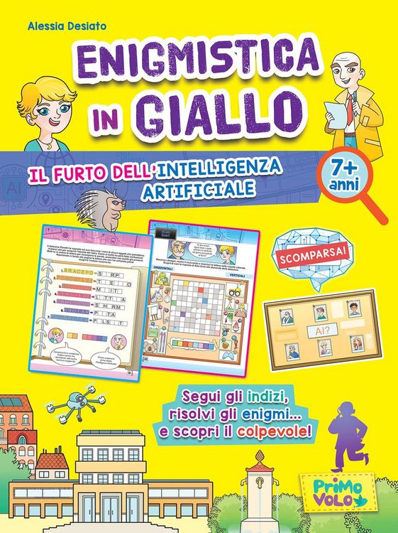 Produktbild: Enigmistica in giallo. Il furto dell'intelligenza artificiale