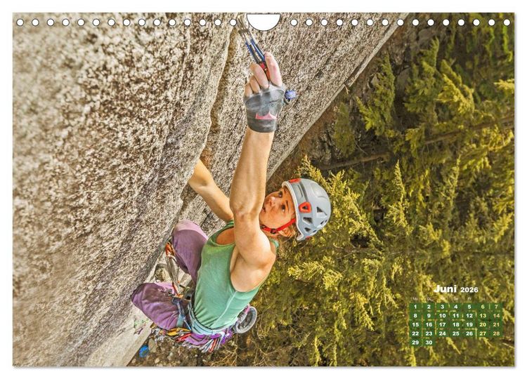 Produktbild: Bouldern: Klettern extrem (Wandkalender 2026 DIN A4 quer), CALVENDO Monatskalender