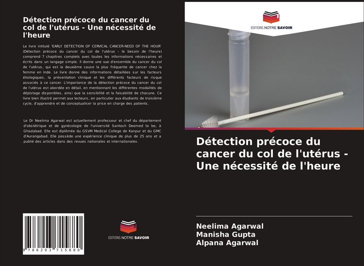 Produktbild: D&eacute;tection pr&eacute;coce du cancer du col de l'ut&eacute;rus - Une n&eacute;cessit&eacute; de l'heure