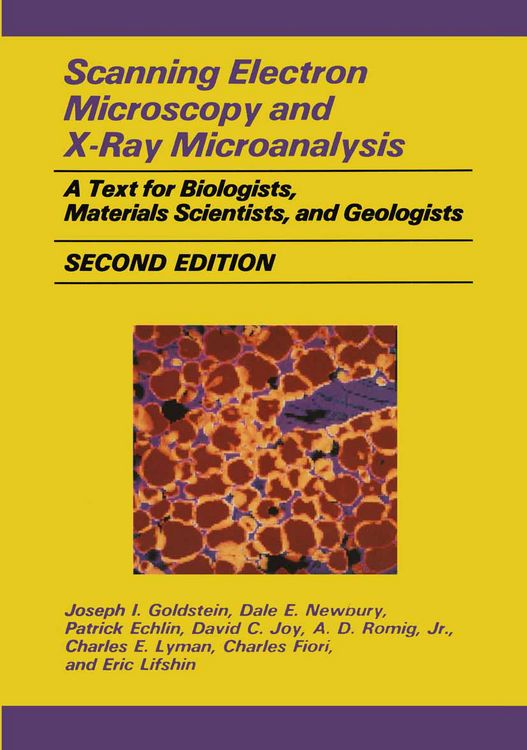 Produktbild: Scanning Electron Microscopy and X-Ray Microanalysis
