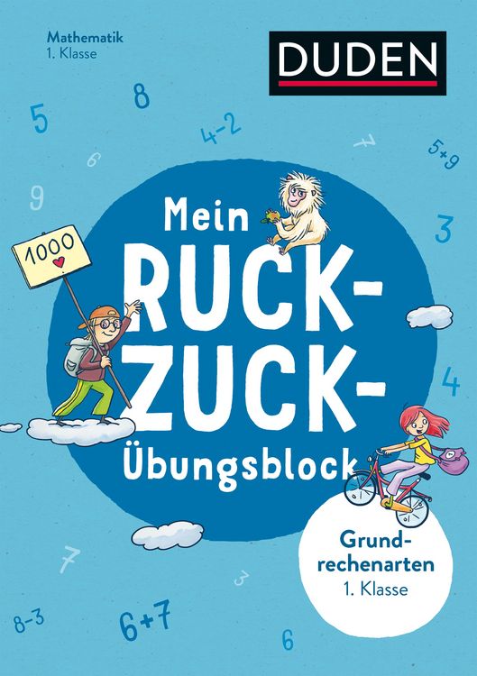 Produktbild: Mein Ruckzuck-&Uuml;bungsblock Grundrechenarten 1. Klasse