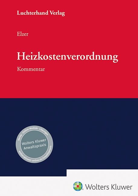 Produktbild: Heizkostenverordnung