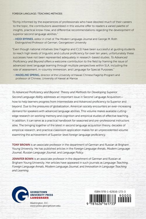 Produktbild: To Advanced Proficiency and Beyond