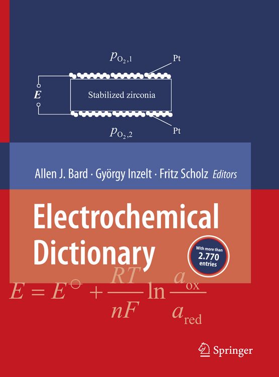 Produktbild: Electrochemical Dictionary