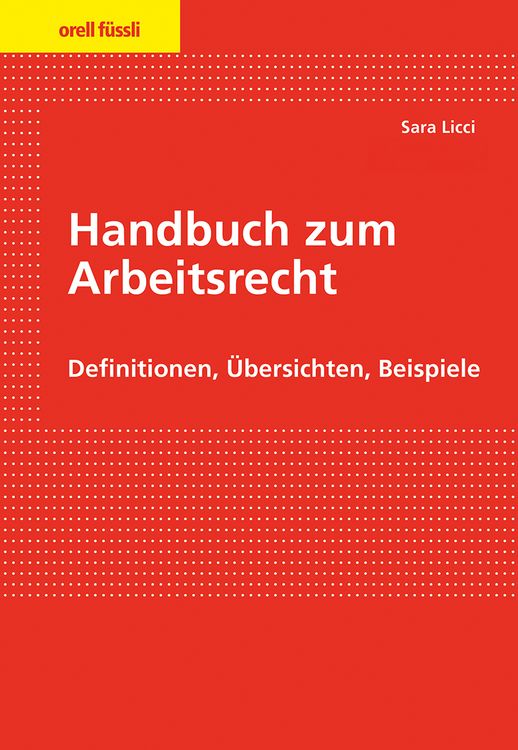 Produktbild: Handbuch zum Arbeitsrecht