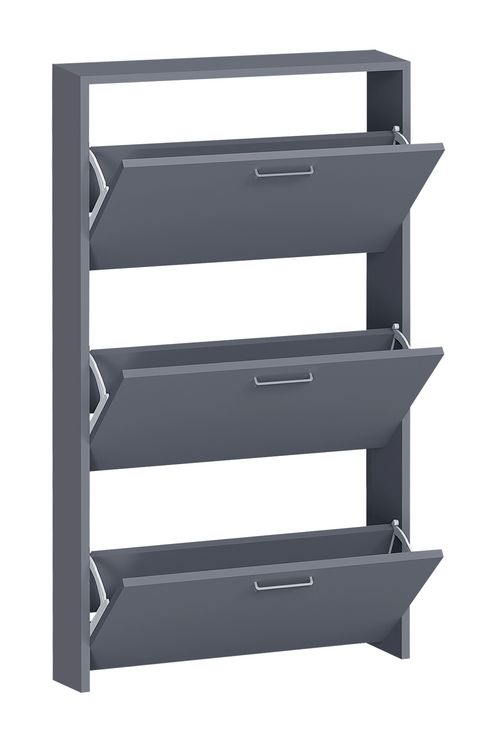 Produktbild: Holz Regal Schuhschrank Schuhkipper Sulos M