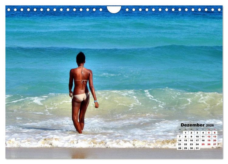 Produktbild: Tr&auml;ume in T&uuml;rkis - Bilder aus Kuba (Wandkalender 2026 DIN A4 quer), CALVENDO Monatskalender