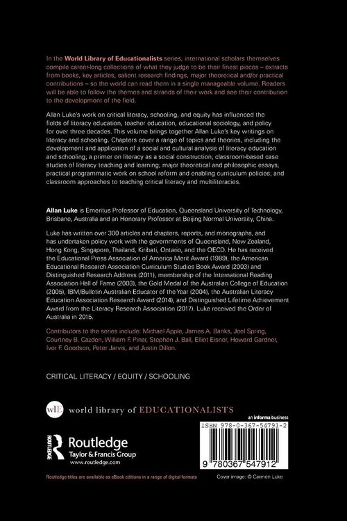 Produktbild: Critical Literacy, Schooling, and Social Justice