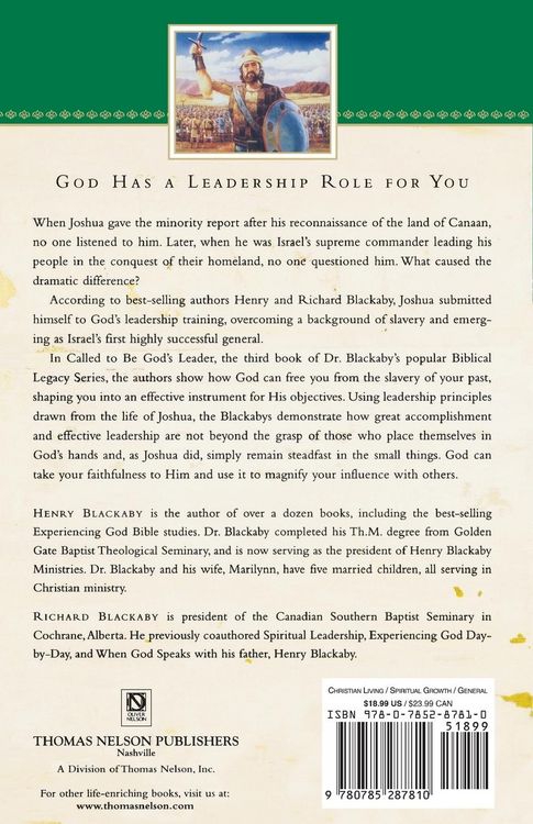 Produktbild: The Called to Be God's Leader