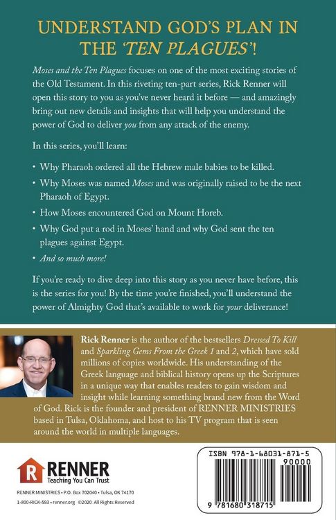 Produktbild: Moses and the Ten Plagues Study Guide