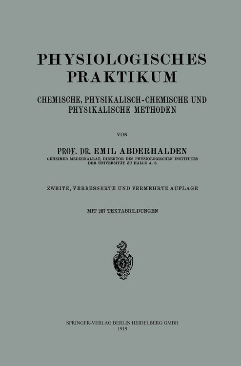Produktbild: Physiologisches Praktikum