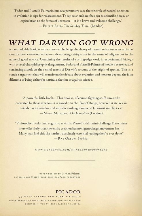 Produktbild: What Darwin Got Wrong