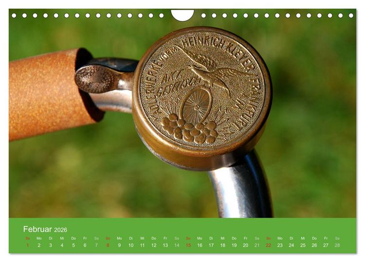 Produktbild: 1937 ADLER Fahrrad (Wandkalender 2026 DIN A4 quer), CALVENDO Monatskalender