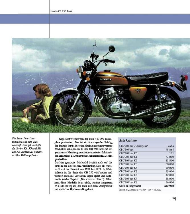 Produktbild: Honda CB 750 Four