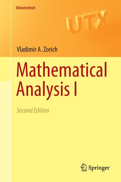 Produktbild: Mathematical Analysis I