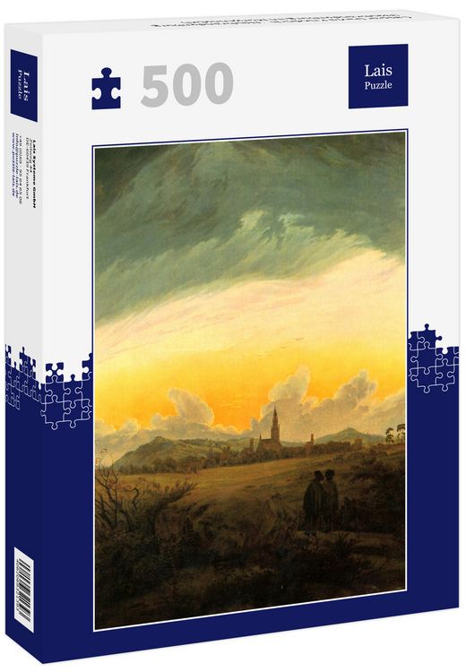 Produktbild: Lais Puzzle Caspar David Friedrich - Neubrandenburg (Neubrandenburg im Morgennebel) 500 Teile