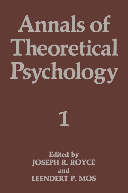 Produktbild: Annals of Theoretical Psychology