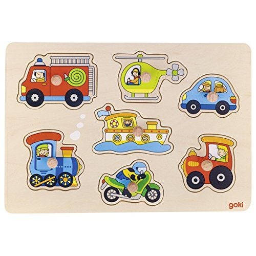 Produktbild: Steckpuzzle Verkehrsmittel