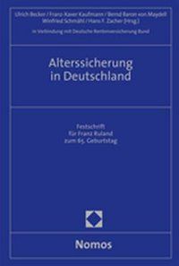 Produktbild: Alterssicherung in Deutschland