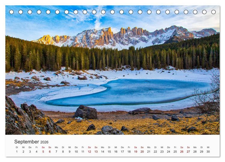 Produktbild: Italien - S&uuml;deuropa (Tischkalender 2026 DIN A5 quer), CALVENDO Monatskalender
