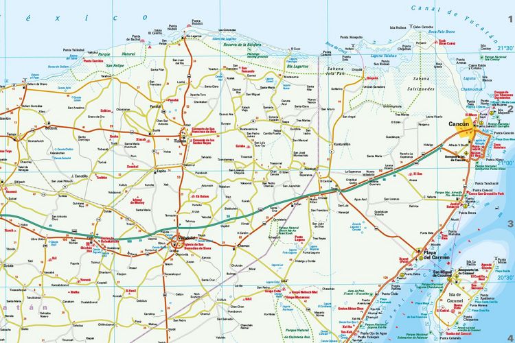 Produktbild: Reise Know-How Landkarte Yukat&aacute;n / Yucat&aacute;n (1:650.000)