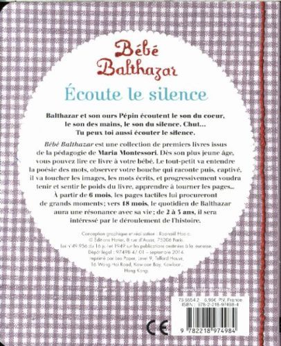 Produktbild: B&eacute;b&eacute; Balthazar &eacute;coute le silence