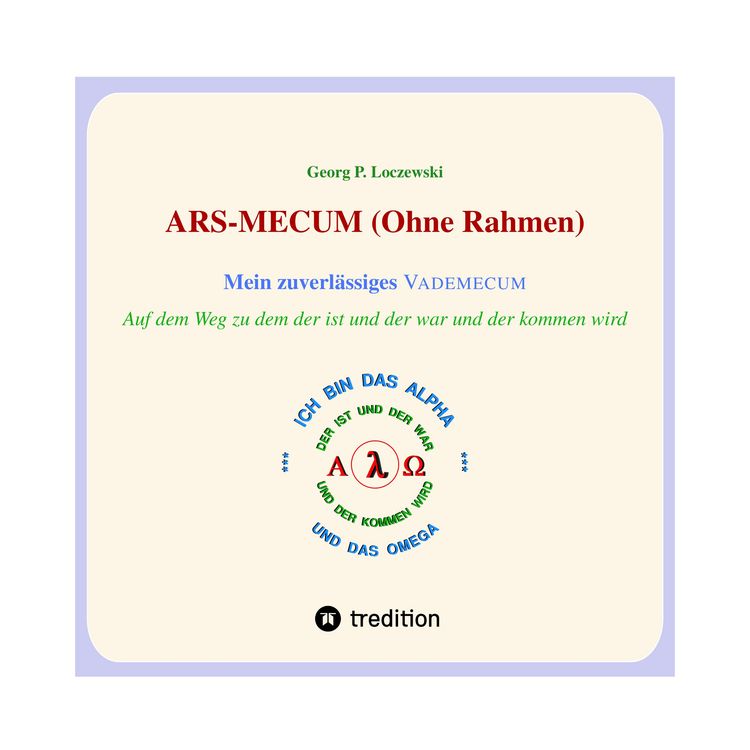 Produktbild: ARS-MECUM --- Mein zuverl&auml;ssiges VADEMECUM (Ohne Rahmen)