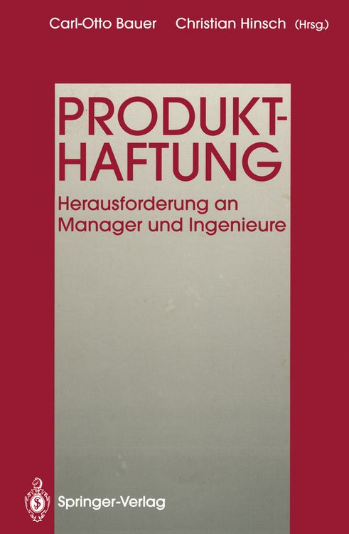 Produktbild: Produkthaftung