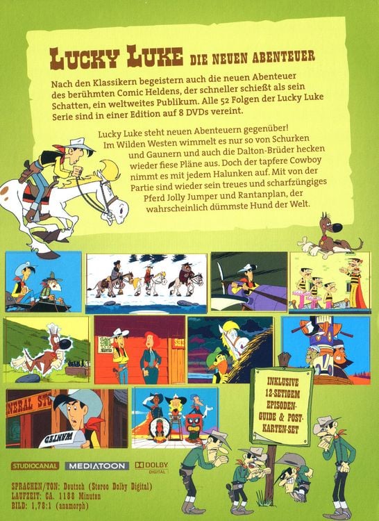 Produktbild: Lucky Luke - Die neuen Abenteuer - Die komplette Serie [8 DVDs]