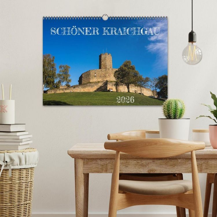 Produktbild: Sch&ouml;ner Kraichgau (Wandkalender 2026 DIN A3 quer), CALVENDO Monatskalender